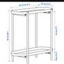 Ikea Olovbad Black Plant Stand Image 3