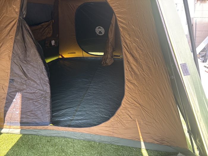 6 man tent with awnings Colman 2 min pop up