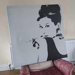 audrey hepburn art