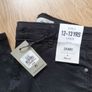 BNWT - Age 12 / 13 Years - A Black Pair of Girls Jeans - Original Price 9 Euro - # Image 2