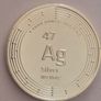 1 oz Elemetal "Ag" Silver Round Image 2