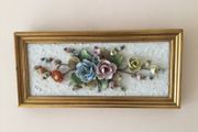 Vintage Capodimonte Plaque.( Reduced)