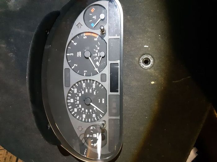 Bmw 3 E46 3 Series Speedometer Mph Instrument Cluster Oem