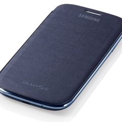 Samsung Notebook Style Flip Cover Case for Samsung Galaxy S3 - Navy