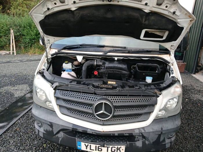 Mercedes sprinter Luton van