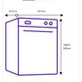 2 yr old BOSCH Series 4 Slimline WiFi-enabled Dishwasher - White - still under warranty Image 9