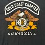 Vintage Harley Davidson Owners Group Motorcycle Tshirt - Gold Coast Queensland Australia - XL Image 3