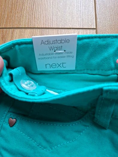 New Next Teal Blue Skinny Jeans