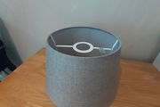 Grey lamp shade