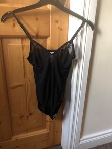 Black Bodysuit, American Apparel- new