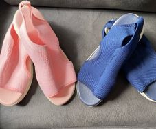 Summer Sandals Pink/Blue Brand New Size 5 (38)