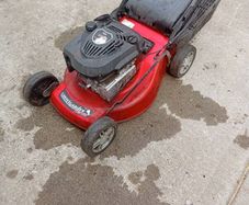 castle garden self-drive lawnmower