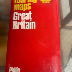 Road Maps UK. (Full set of 8) Branded SHELL