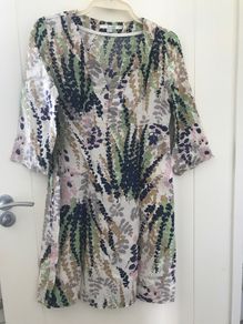 Boden Linen Tunic Dress Size 10L