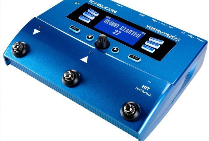 TC Helicon Voice Live Play Vocal Harmony & Multi-Effects Processor Pedal