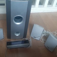 Pioneer Surround Sound Speakers and Display