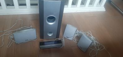 Pioneer DVD player, Surround Sound Speakers and Display