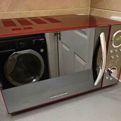 Morphy Richard's Stylish Red Microwave