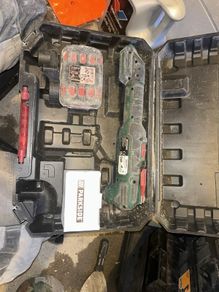 Multitool with battery and box