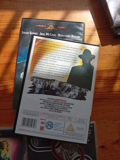 Oldie Thriller films on dvd