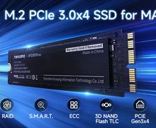 1TB SSD NVMe PCIe Gen3x4 for macbook imac pro mini air 12+16