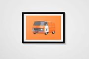 P&amp;T Posts and Telegraphs Dodge Van
