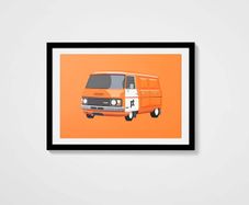 P&T Posts and Telegraphs Dodge Van