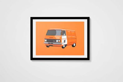 P&T Posts and Telegraphs Dodge Van