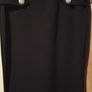 Skirt Black Knee Length Image 2