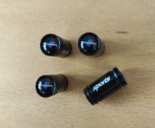 Brand New BMW Performance Metal Dust Caps x4