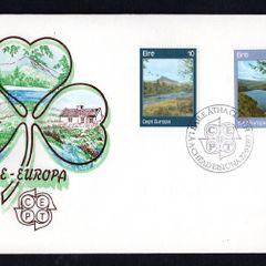1977 Ireland Europa Commemorative Stamps Illustrated Hibernian First Day Cover (FDC)