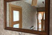 Dark golden Brown frame mirror