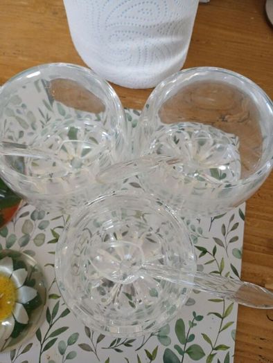 Lucite Jam pots