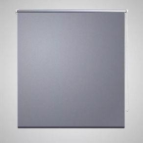 Roller Blind Blackout 140 x 230 cm Grey