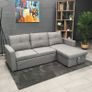 Light Grey Fabric Sofa Bed ,Special Offer! Image 2