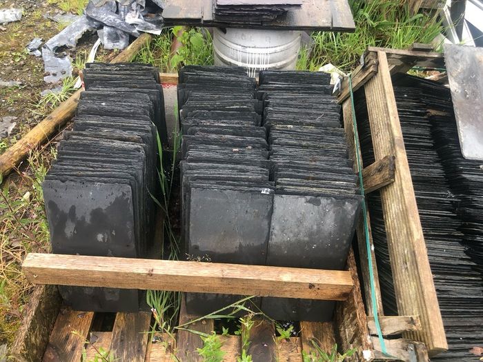 blue bangor slates