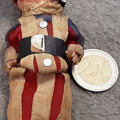 vintage collectable style roman doll
