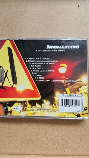 Tiromancino. La Descrizione Di Un Attimo. Italia.