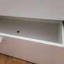 King size extra length bed frame with full drawers Image 4