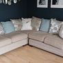 large L shaped corner couch and storage box Image 3