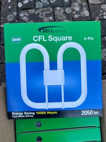 light bulbs CFL Square