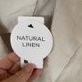 Designer brand Oui ladies cream linen jacket BRAND NEW Image 2