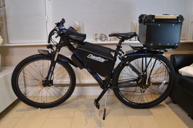 Carrera Hellcat 29 BRAND NEW LG BATT 48V 48Ah Delivery Designed Electric Bike