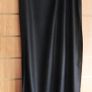 Black Trend textured Pure Block Color Scarf Shall With Tassels Ends Image 2