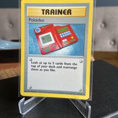 Pokemon Base set 4th print Pokedex 87/102 Near Mint Condition