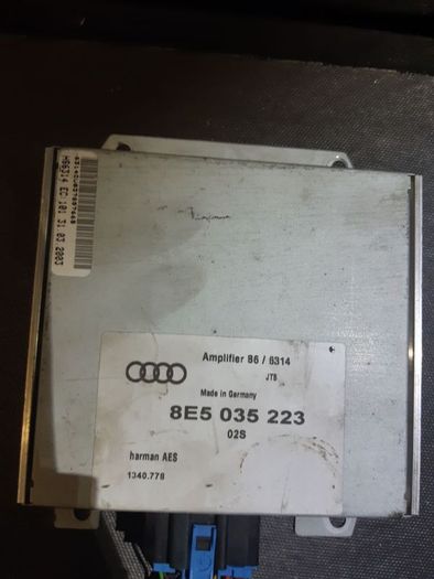 Volkswagen Audi Skoda Seat Amplifier 8e5 035 223