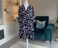 Ladies Navy & White Dress from DBT