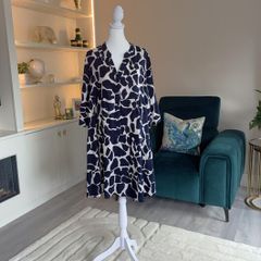 Ladies Navy & White Dress from DBT