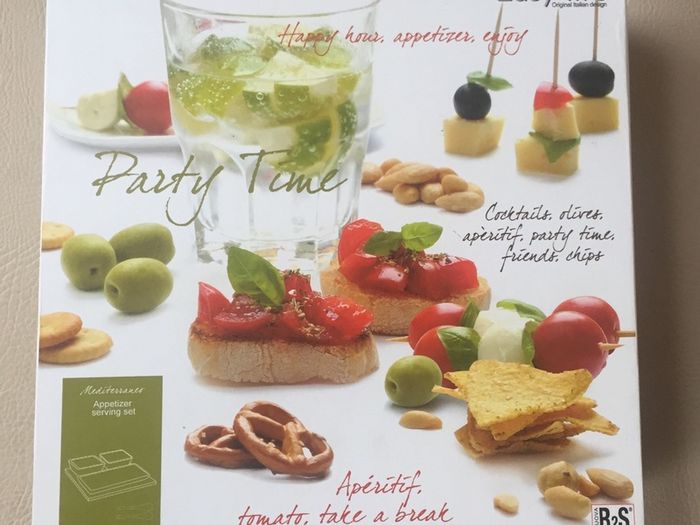 Appetizer Bowls & Tray Set