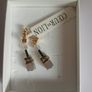 Coeur de Lion GeoCUBE Swarovski Crystal Drop Earrings Gold 4905/21-1100 BNWT CAN POST Image 3